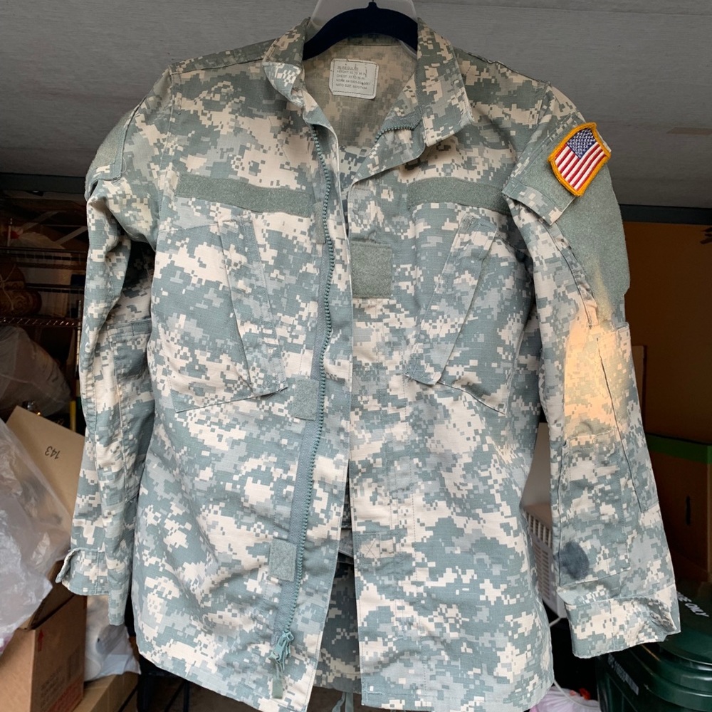 Camo suit